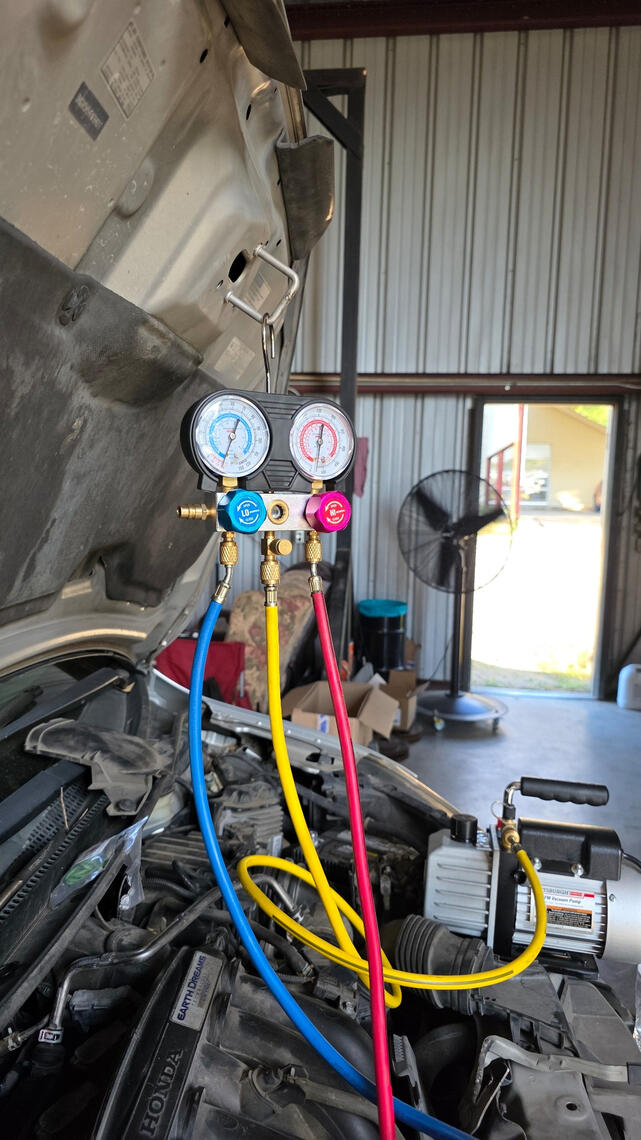 A/C Diagnostics & Recharge